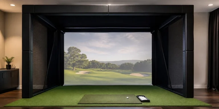 Best Golf Simulator Enclosure