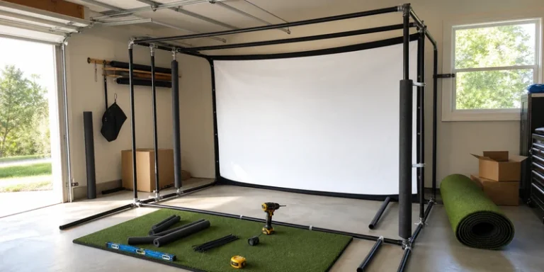 DIY Golf Simulator Enclosure
