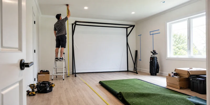 Golf Simulator Room Dimensions