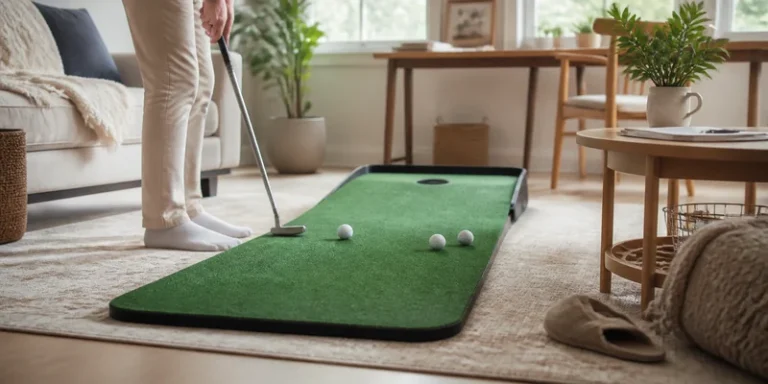 Putting Mat With Break