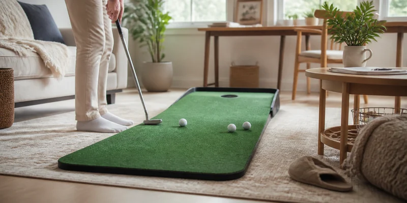 Putting Mat With Break